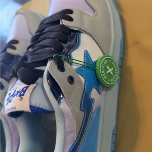 Bape Shoes in Blue and Gray